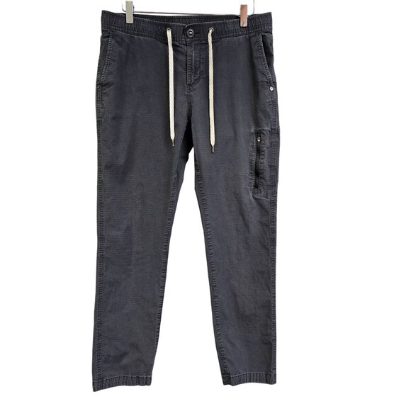 Vuori Men's M Ripstop Climber Jogger Pants Gorpcore Organic Cotton Charcoal Gray - Picture 1 of 10